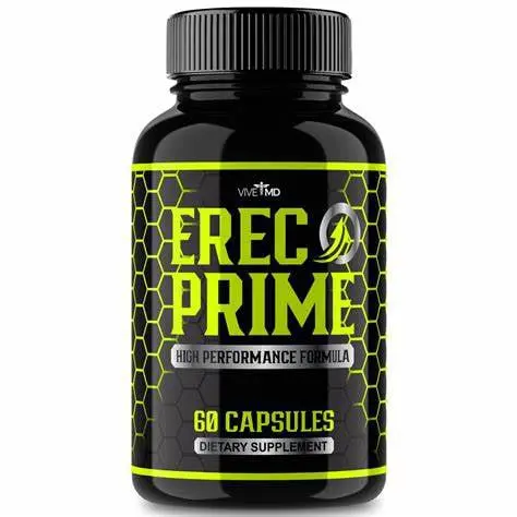 ErecPrime natural male health supplement bottle